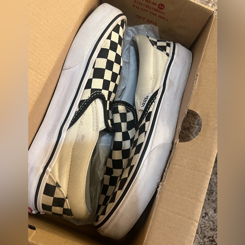 checker vans